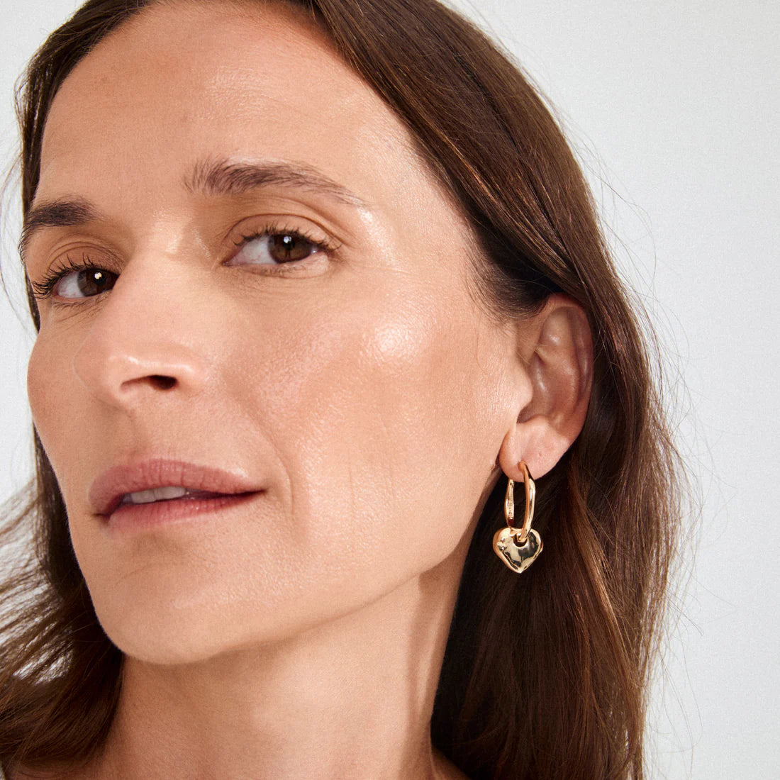 Nova heart earrings
