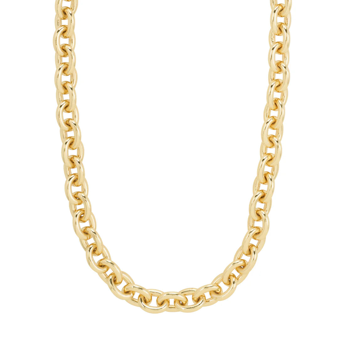Phase necklace gold