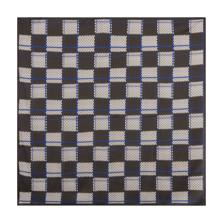 Check scarf delicioso dot