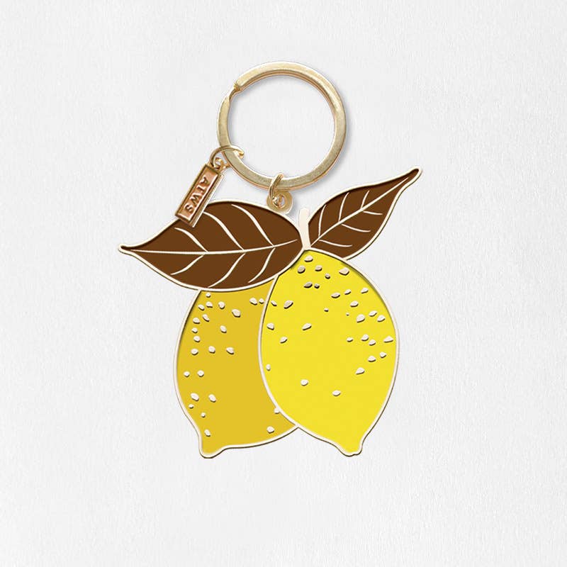 Lemon sleutelhanger