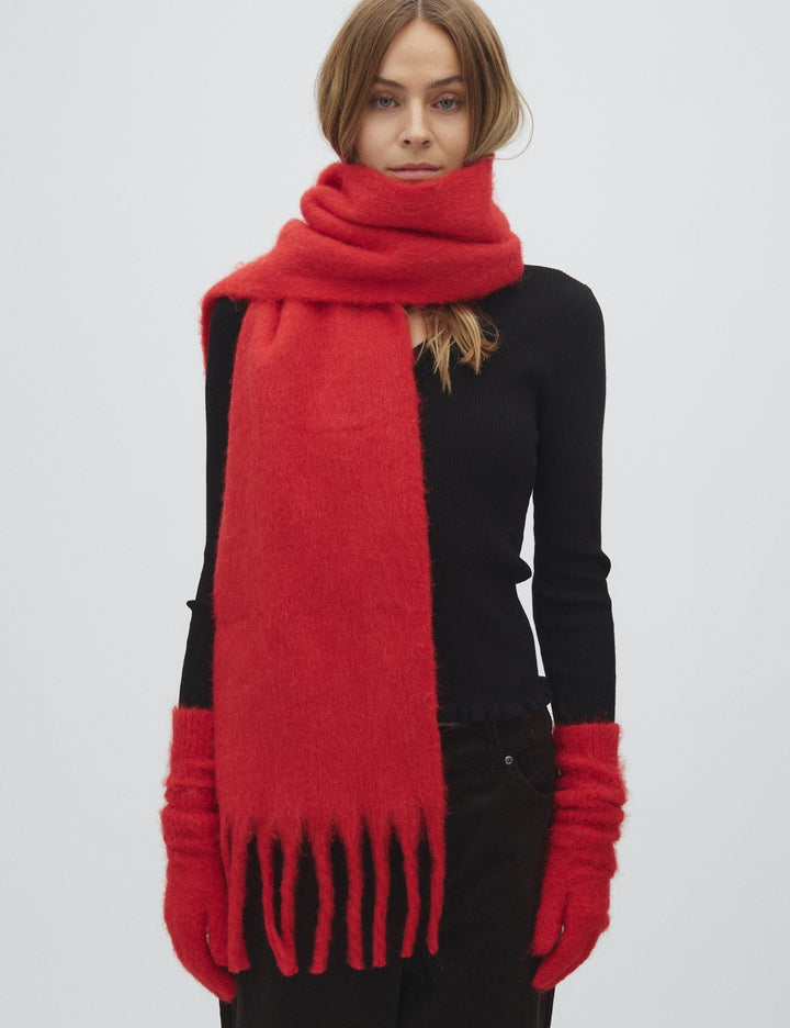 Fandea gloves red aura