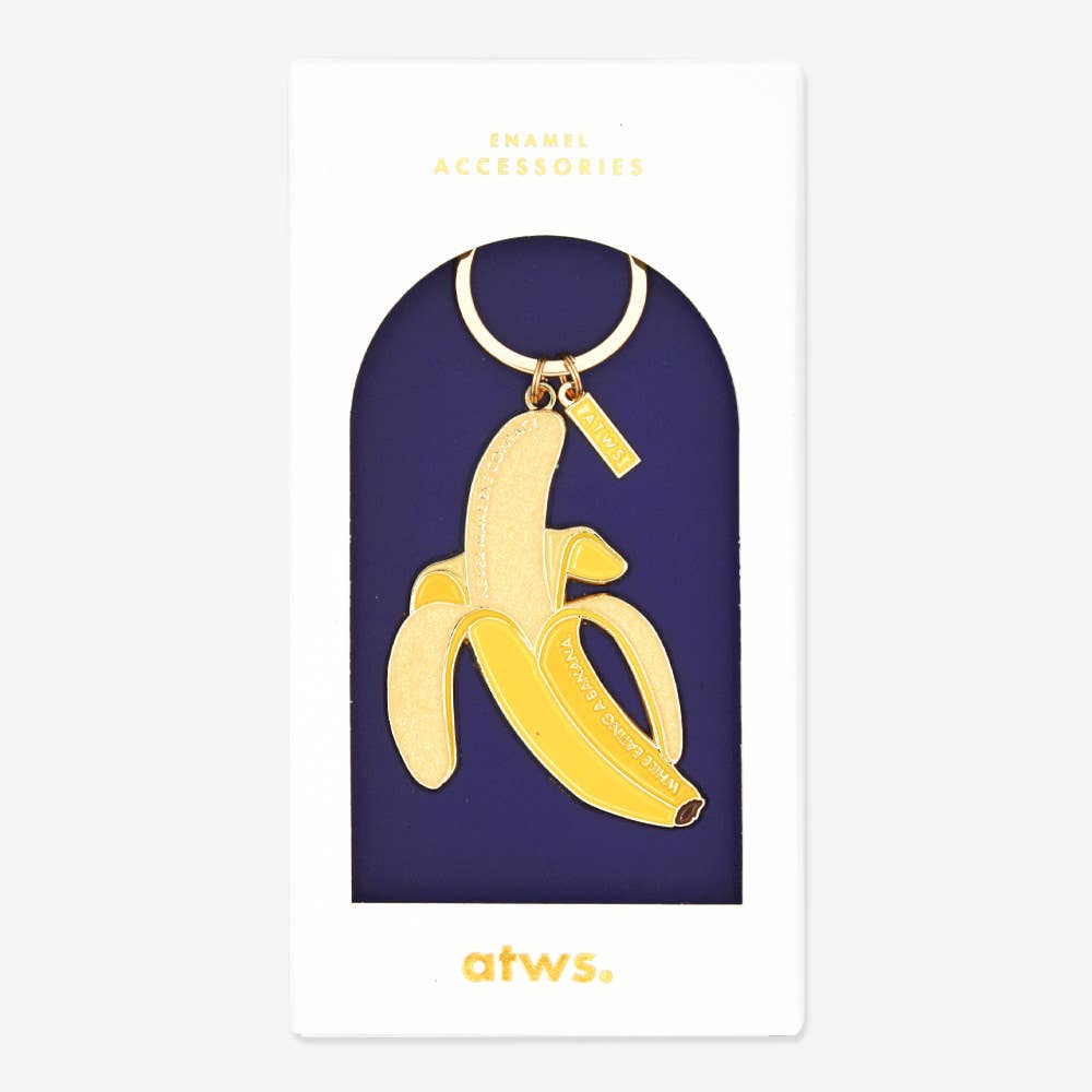 Banana sleutelhanger