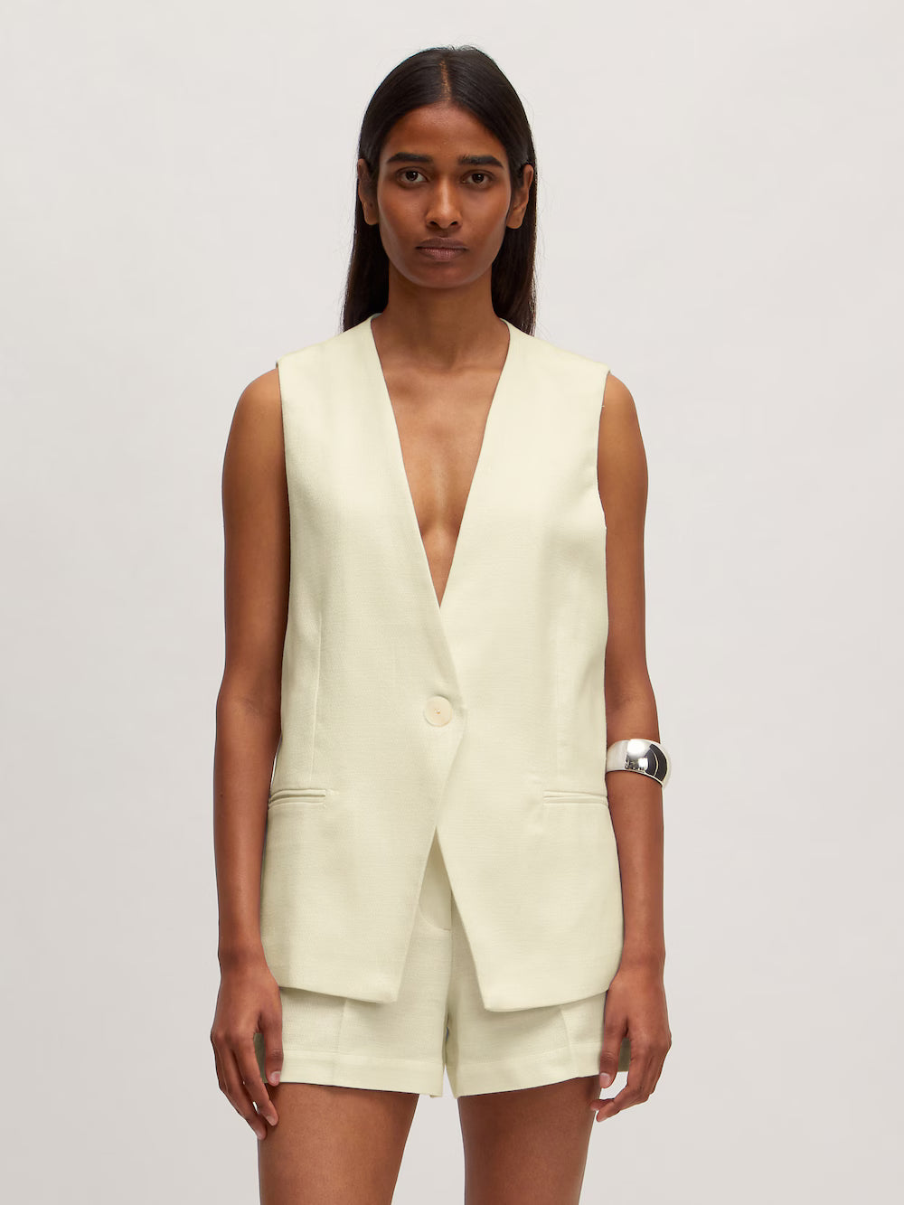 Willow vest double cream