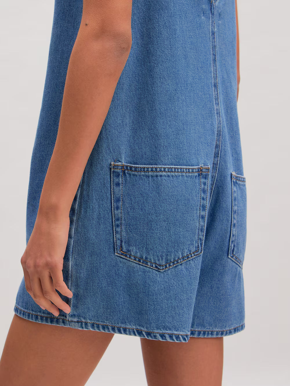 Noel playsuit mid blue