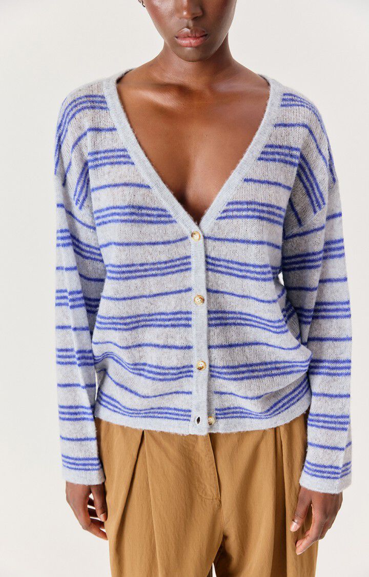 Bodyrow gilet grey striped