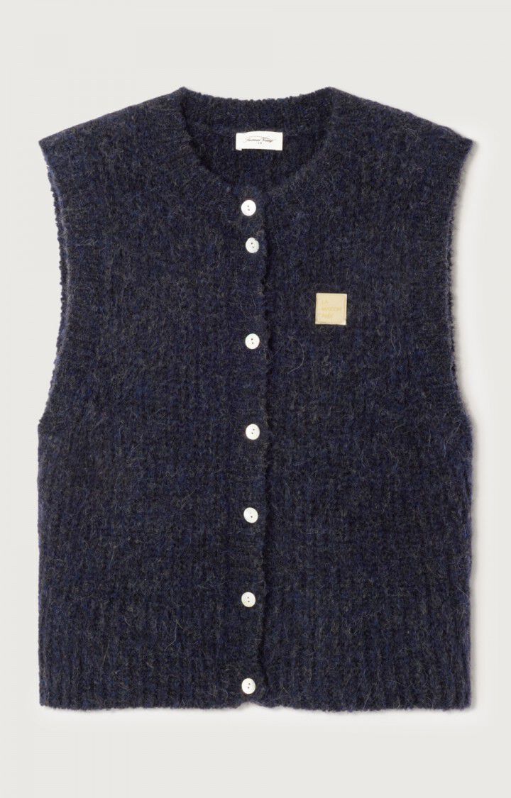 East gilet navy melange