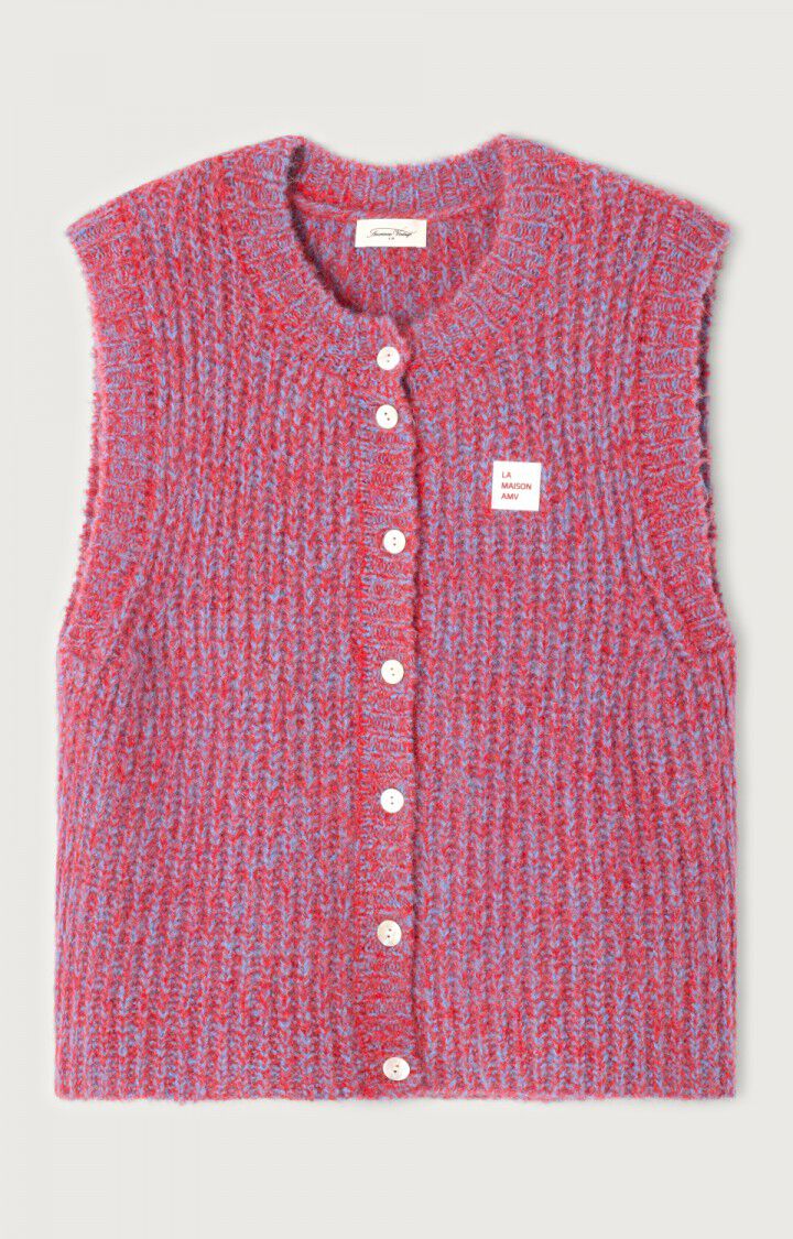 East gilet chili pepper melange