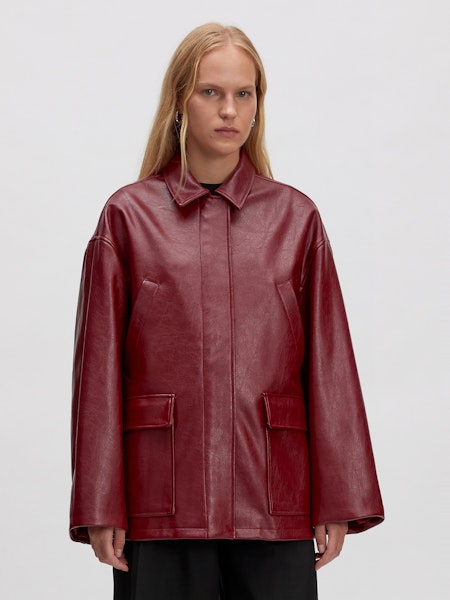 Carin jacket scarlet sage
