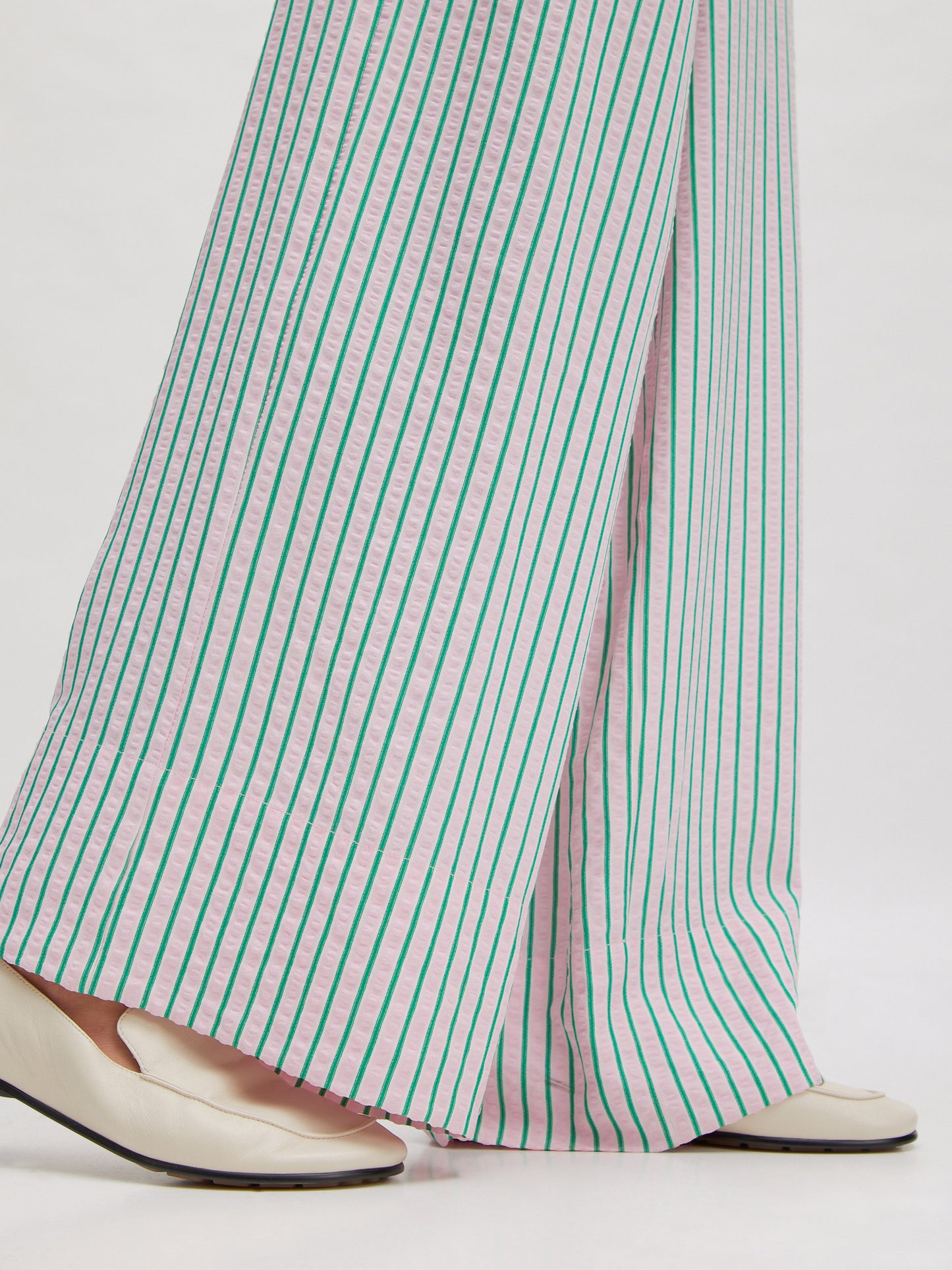 Cataleya trousers pink/green stripe