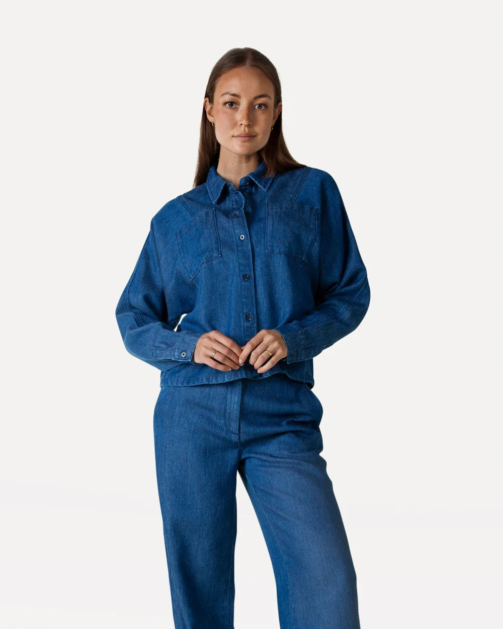 Alona denim ocean blue