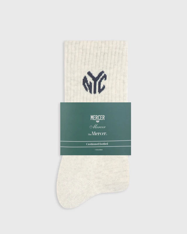 The subway socks off white