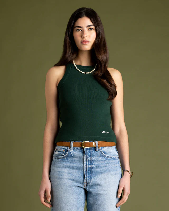 The mercer tank top green