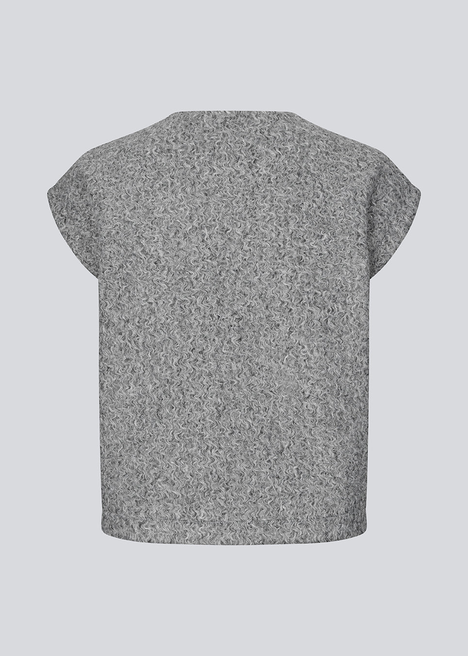 Bibber vest grey melange