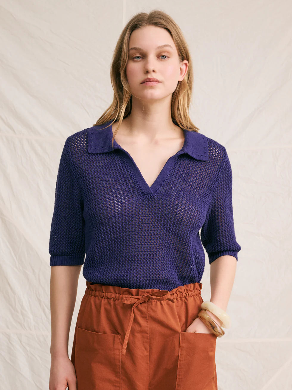 Samson polo navy