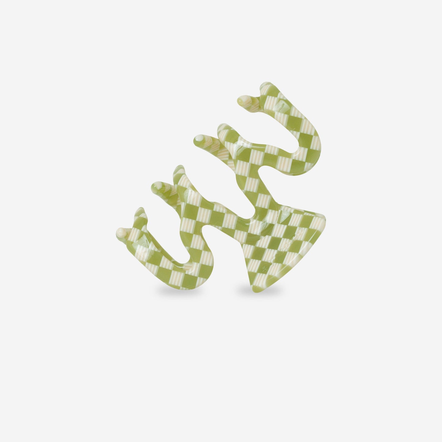 Haarclip - Wave Basil