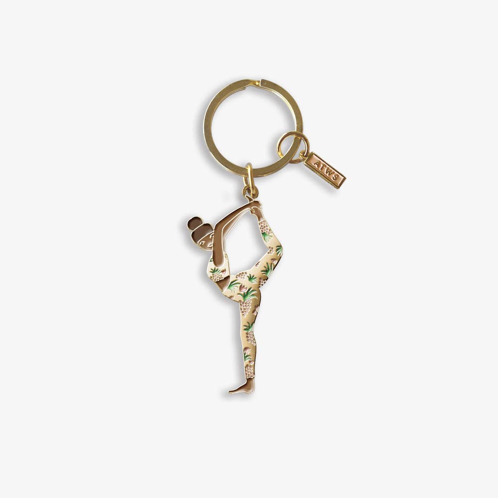 Yoga sleutelhanger
