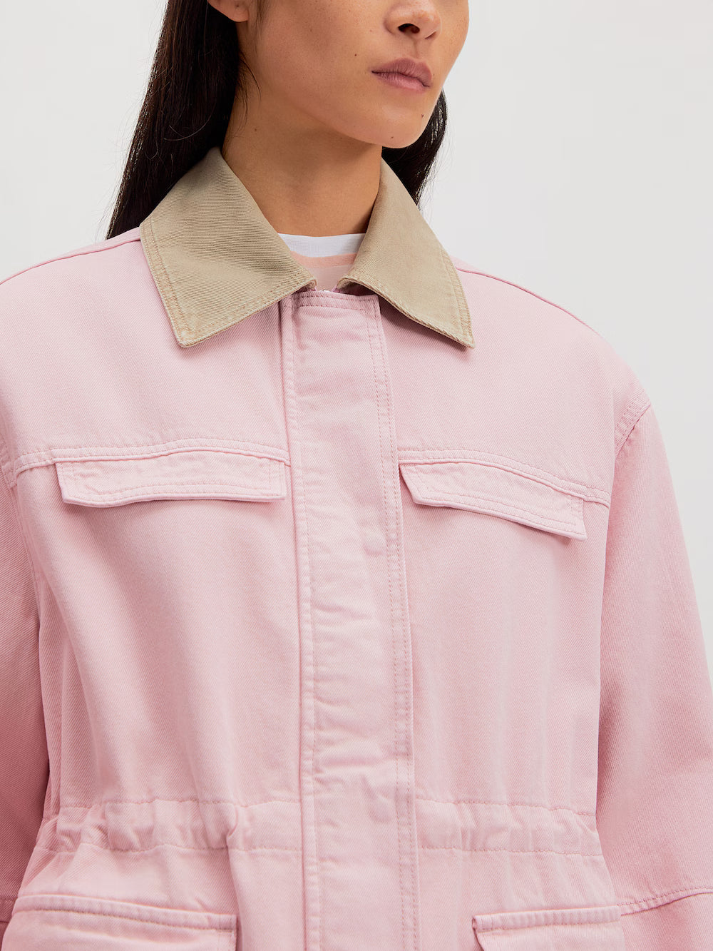 Bonnie jacket cameo pink