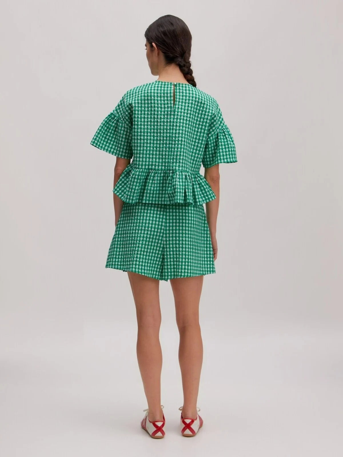Tuala blouse jelly bean
