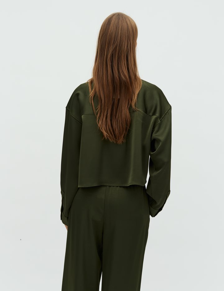 Emele shirt pine green