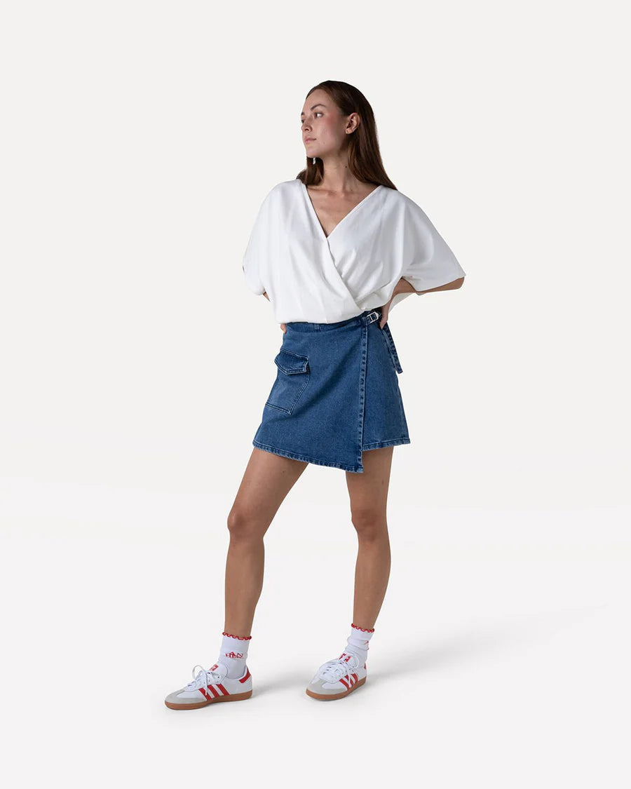 Gwen denim skirt