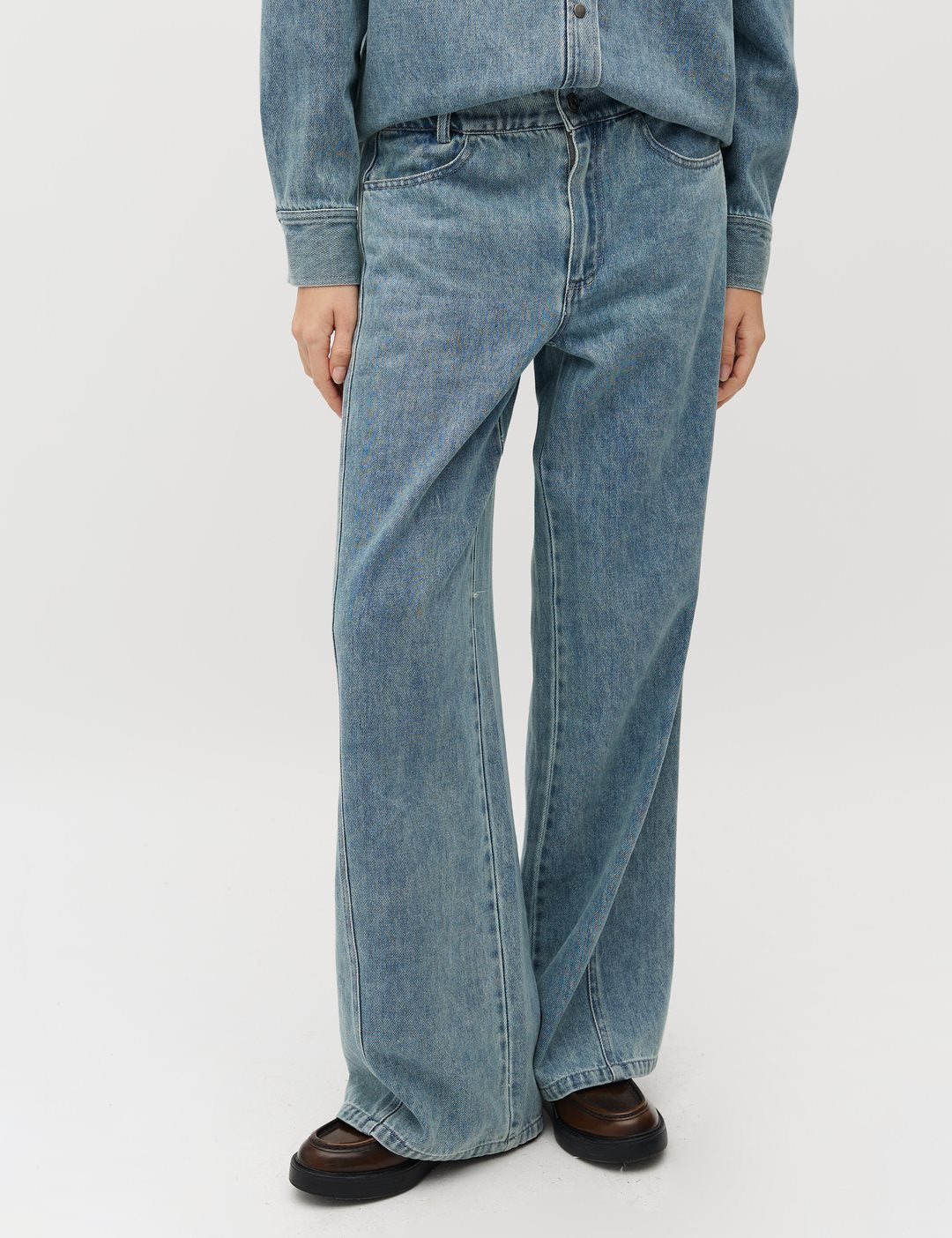 Katyn blue soft wash pants