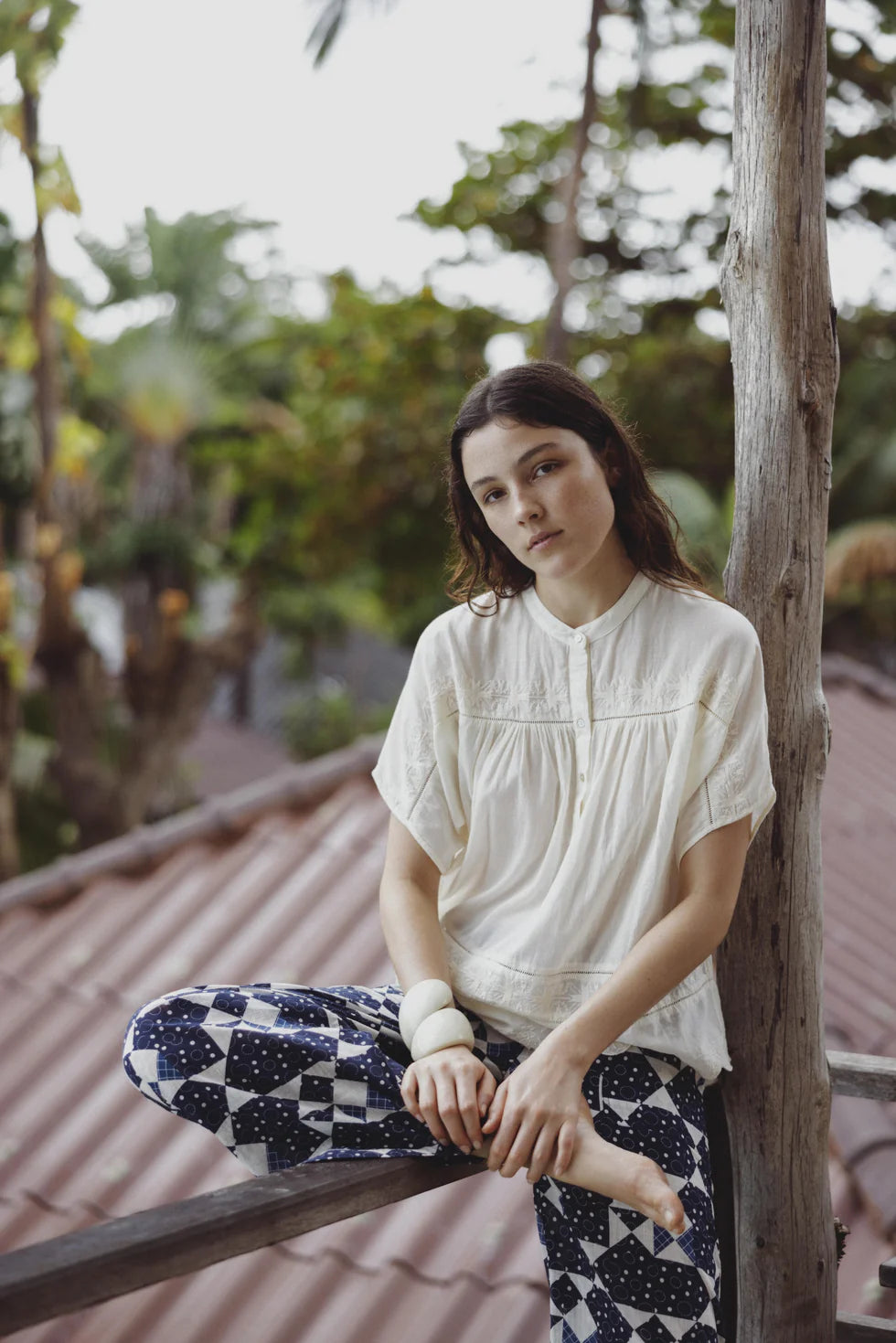 Lucien blouse cream