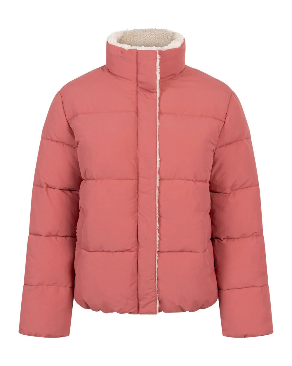 Mille teddy jacket rose