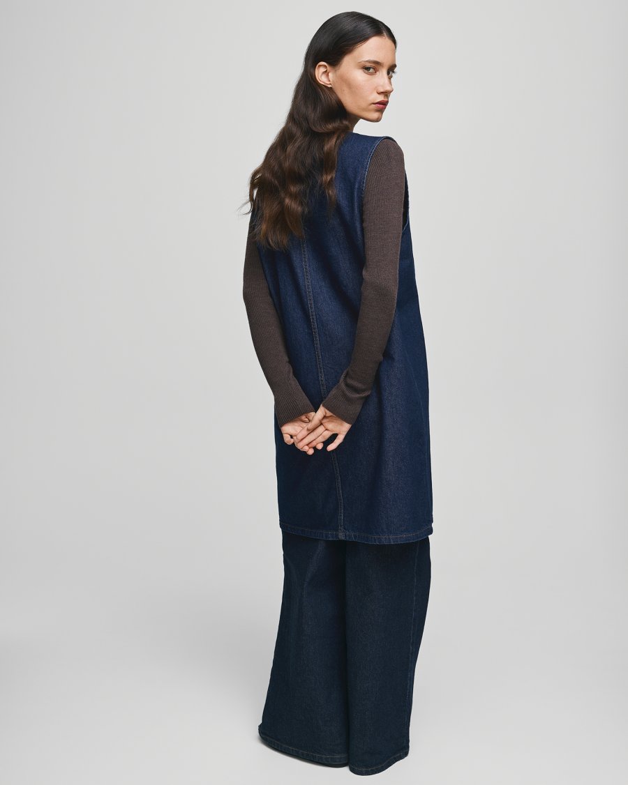 Adna alena dress dark blue