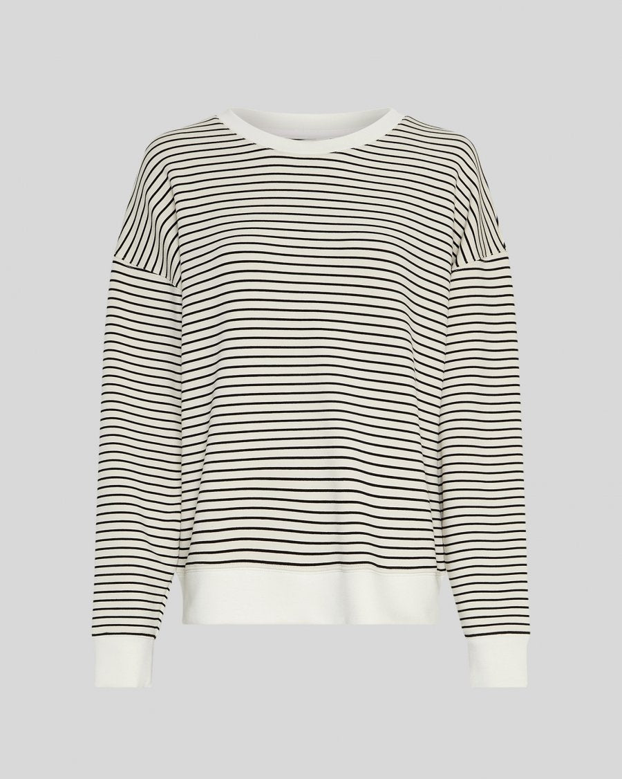Ima stripe oatmeal/black