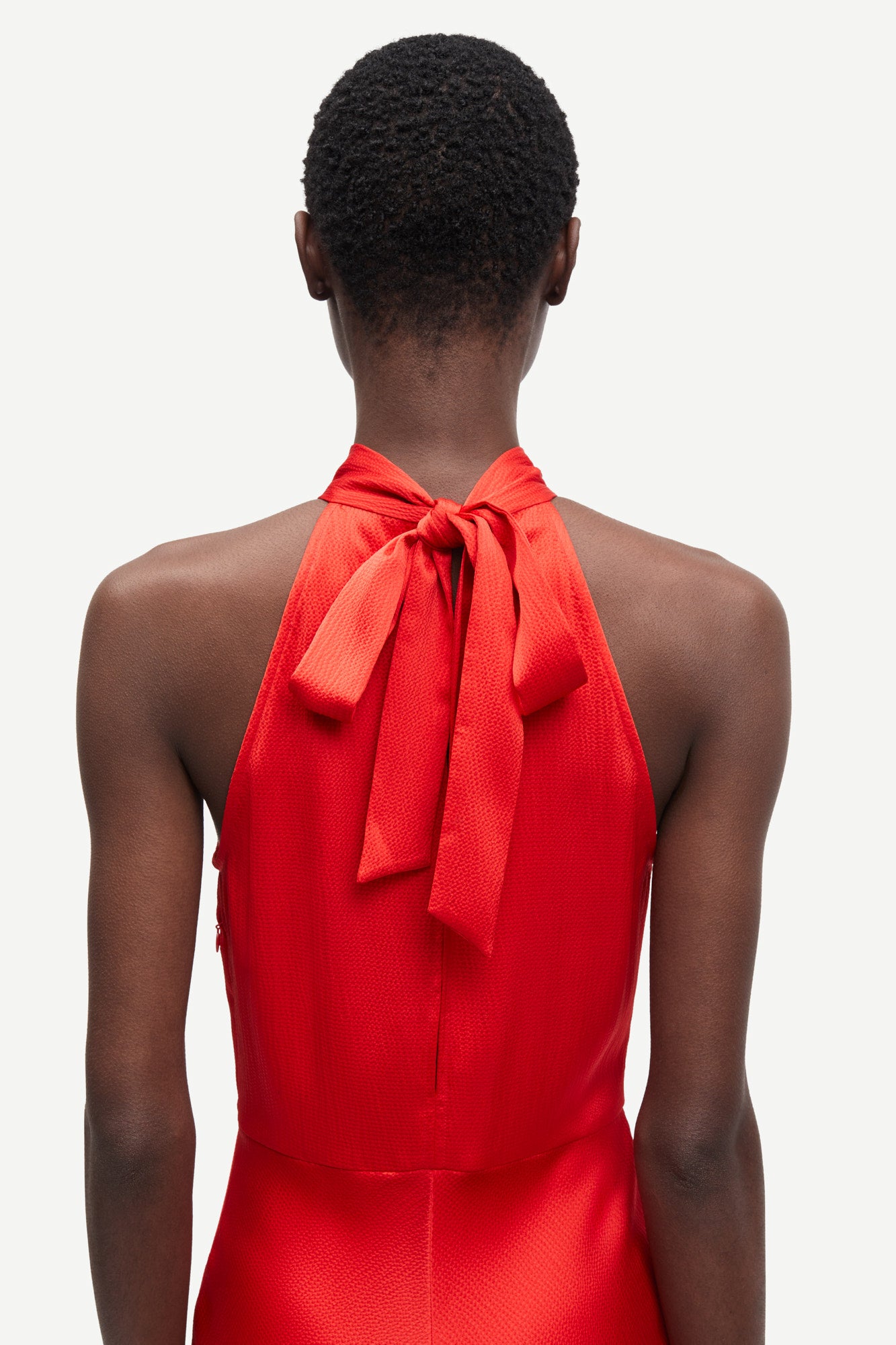 Rheo dress flame scarlet