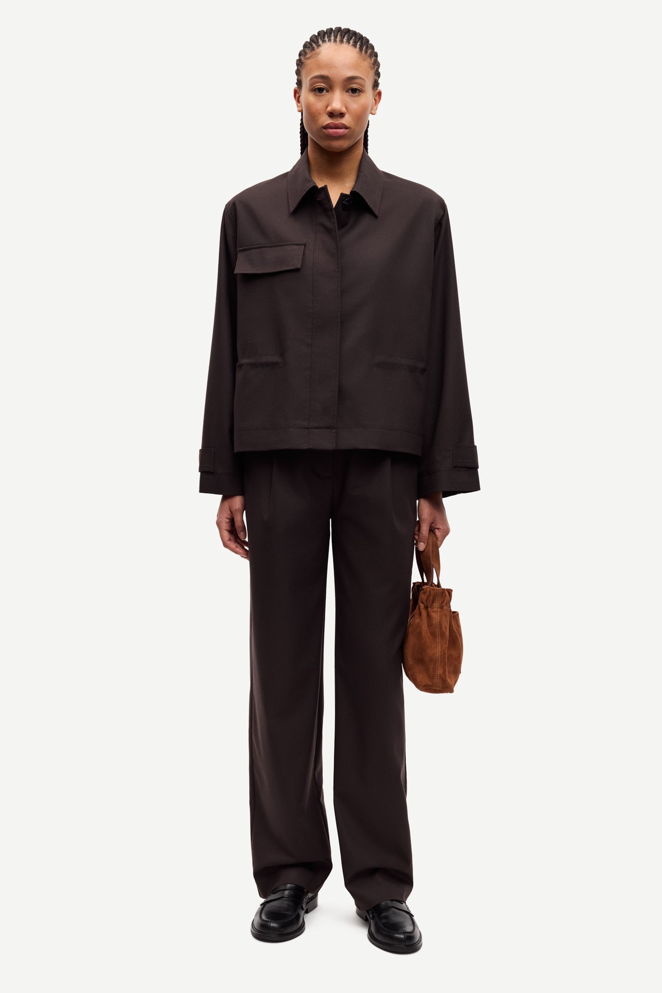 Saagneta trousers black coffee
