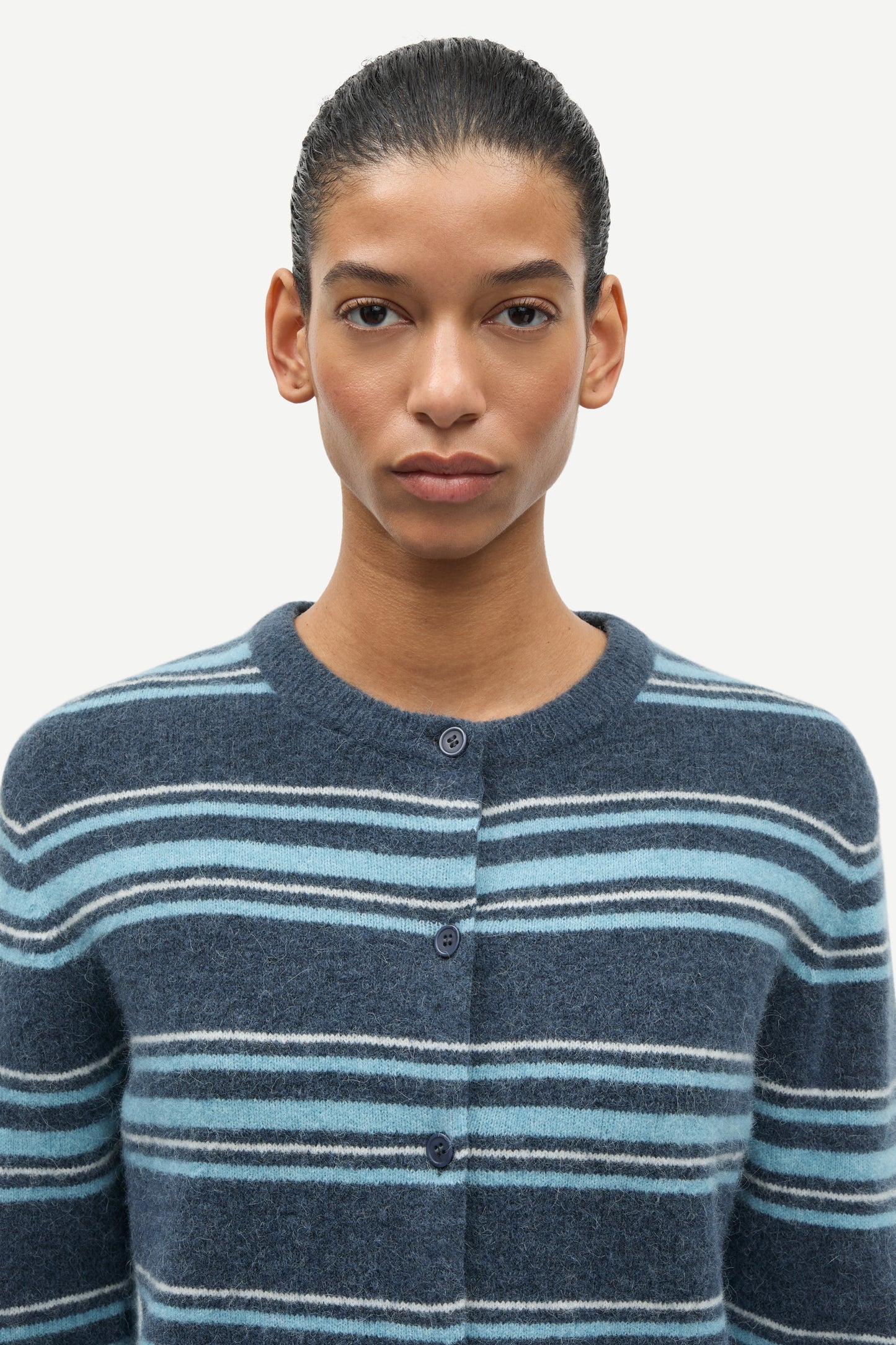 Nor cardigan ombre blue