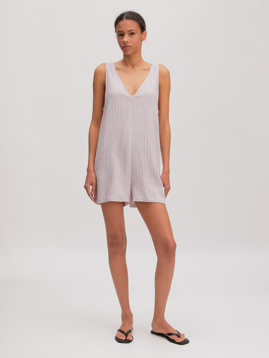 Noel jumpsuit pink stripe