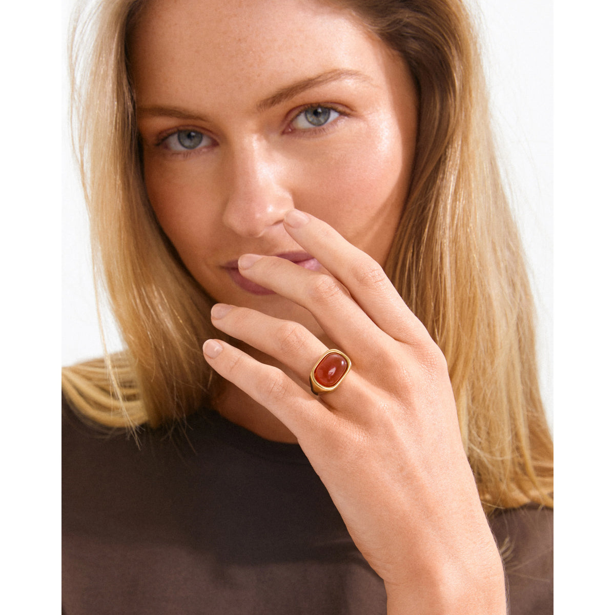 Now ring gold plated
