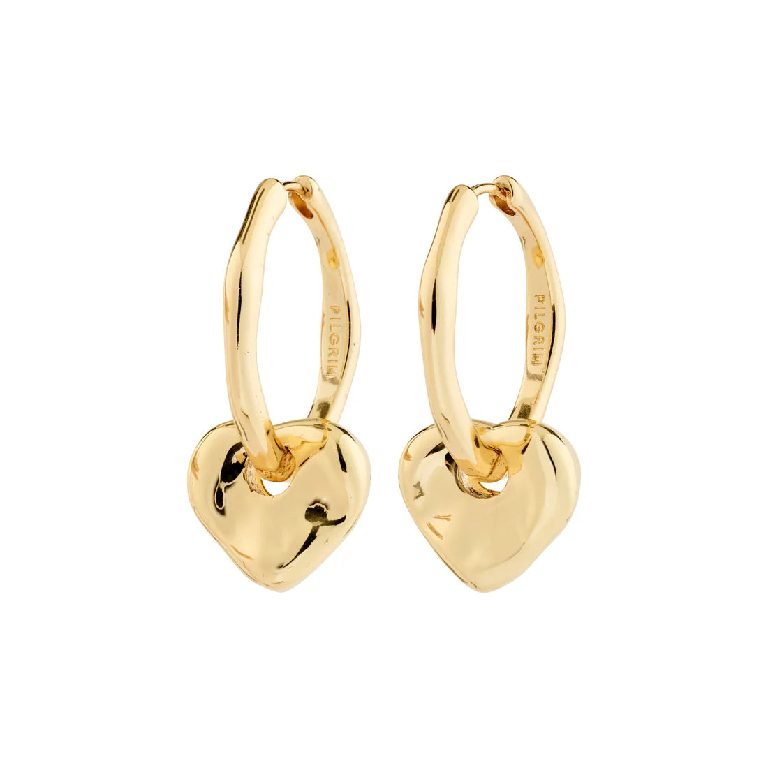 Nova heart earrings