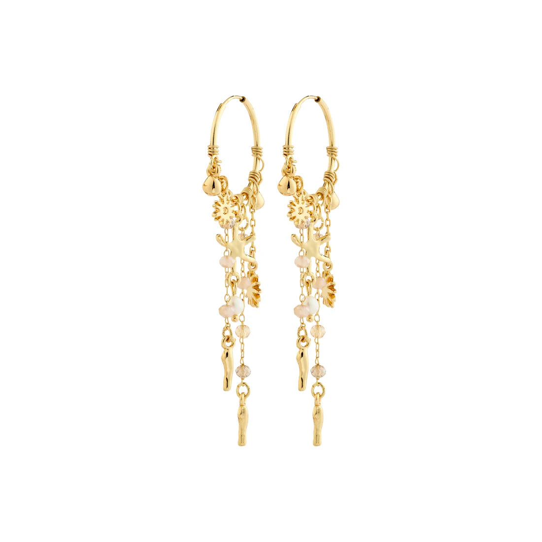 Prism hoops gold