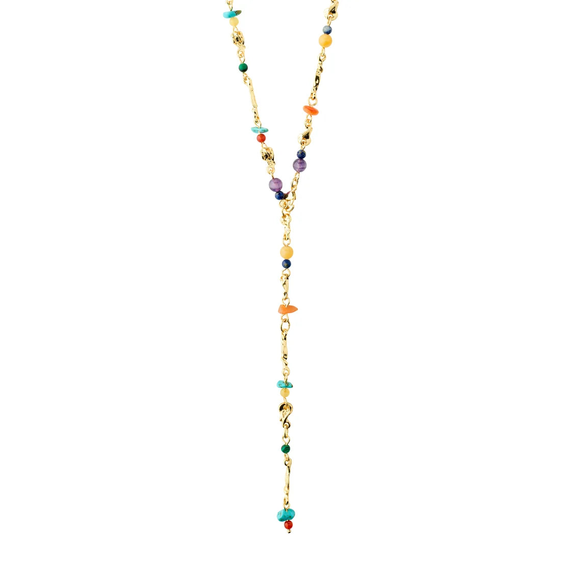 Trace necklace multi