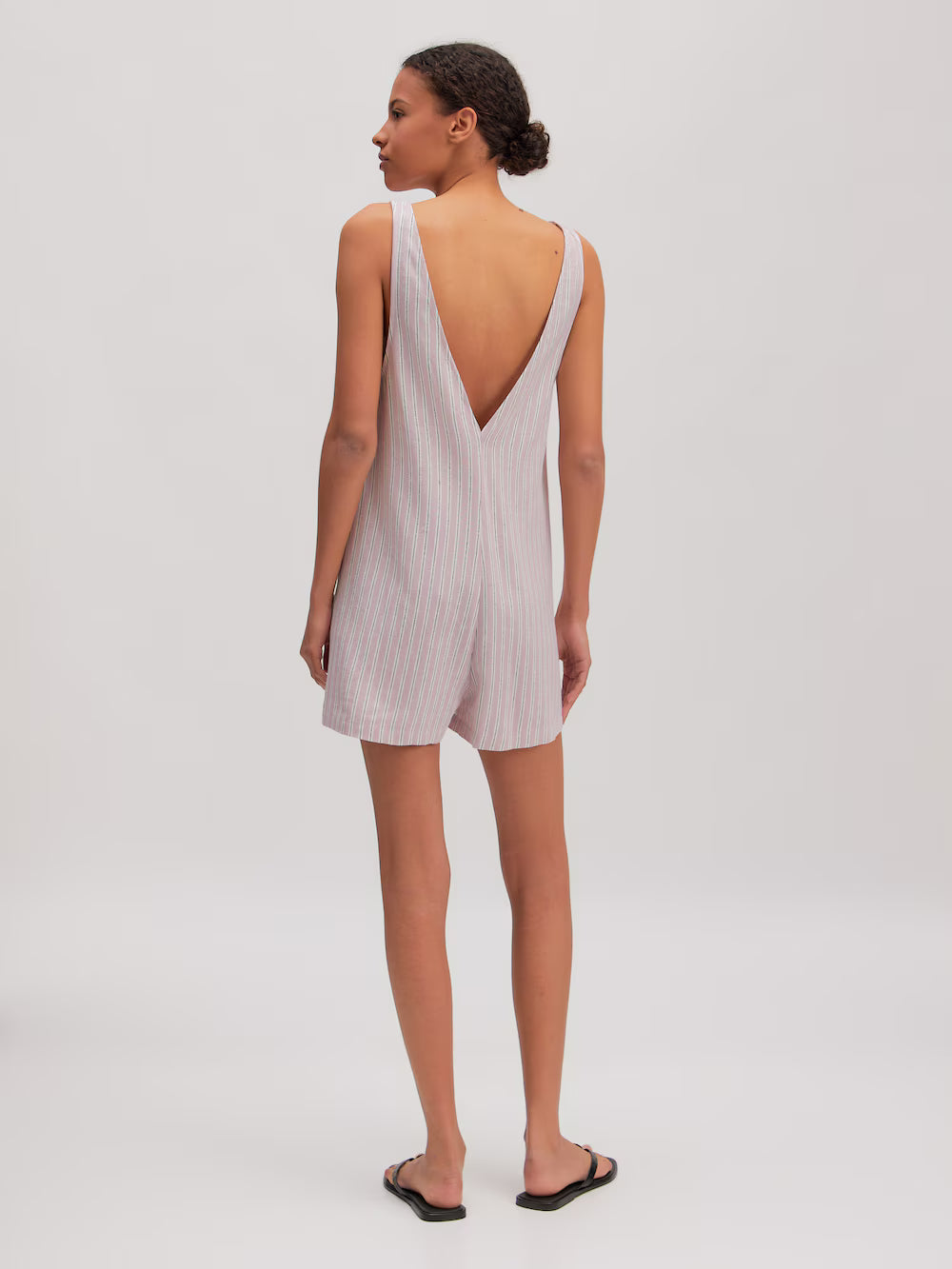 Noel jumpsuit pink stripe