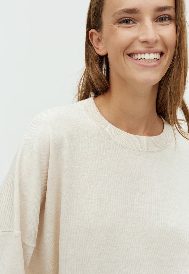 Gillian knit sugar melange