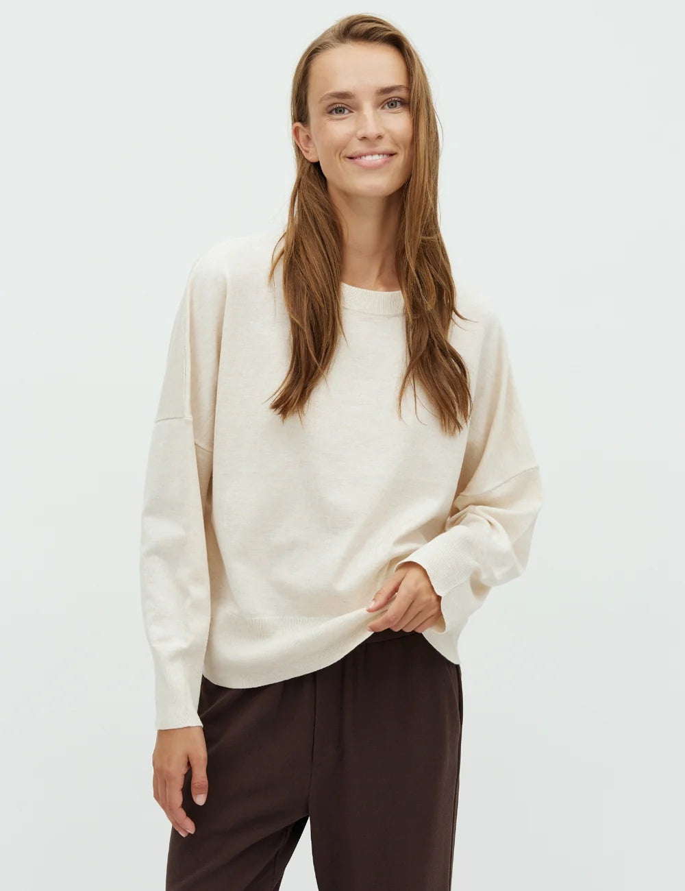 Gillian knit sugar melange