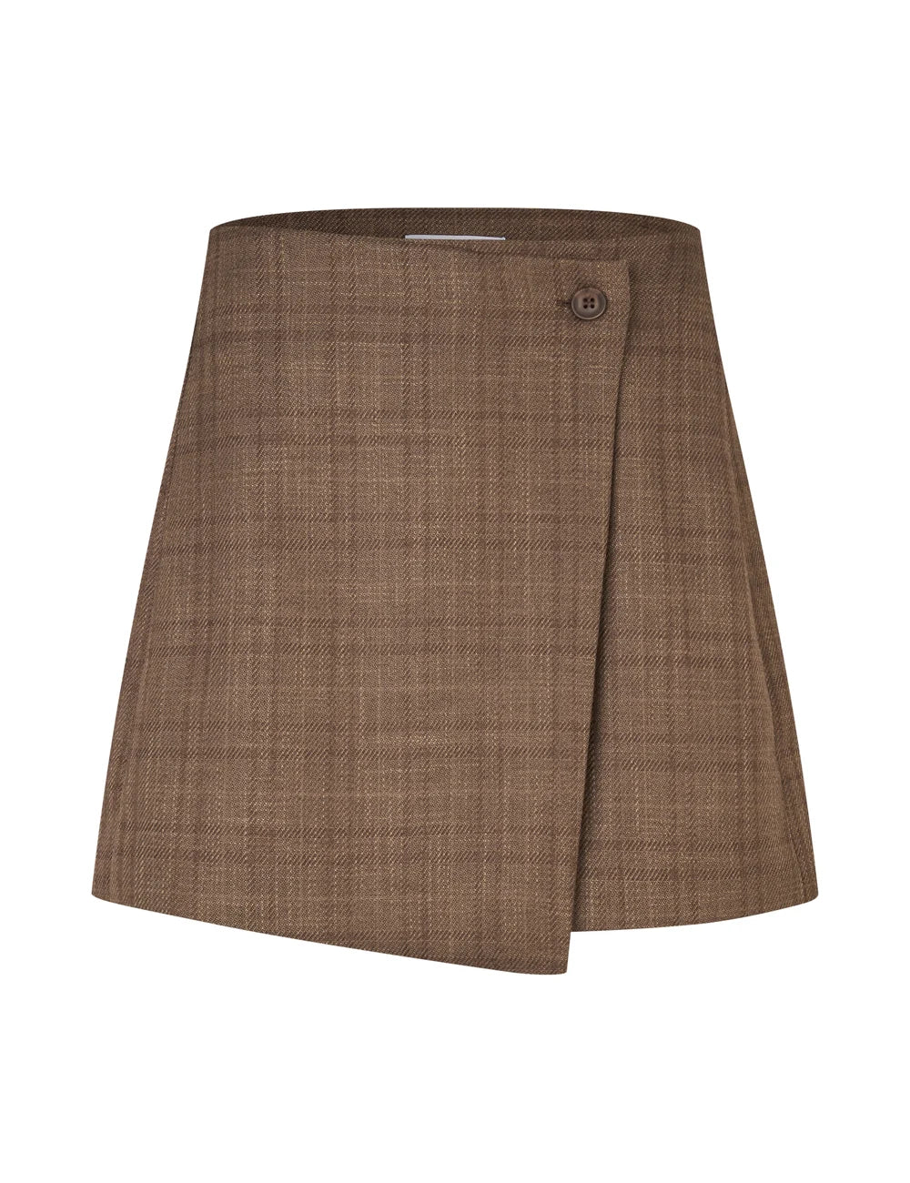 Kanille skirt brown falcon check
