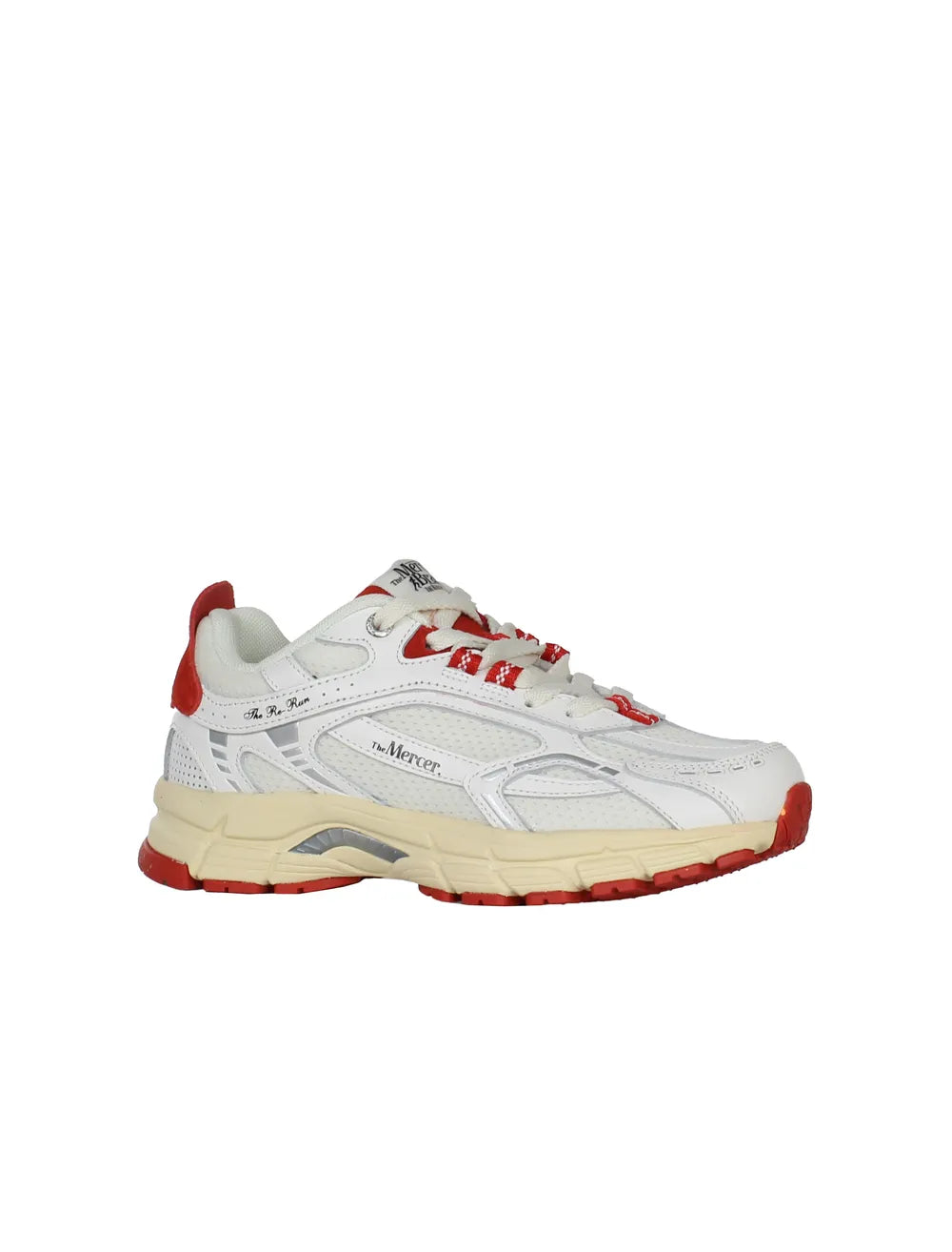 The re-run vintage white/red