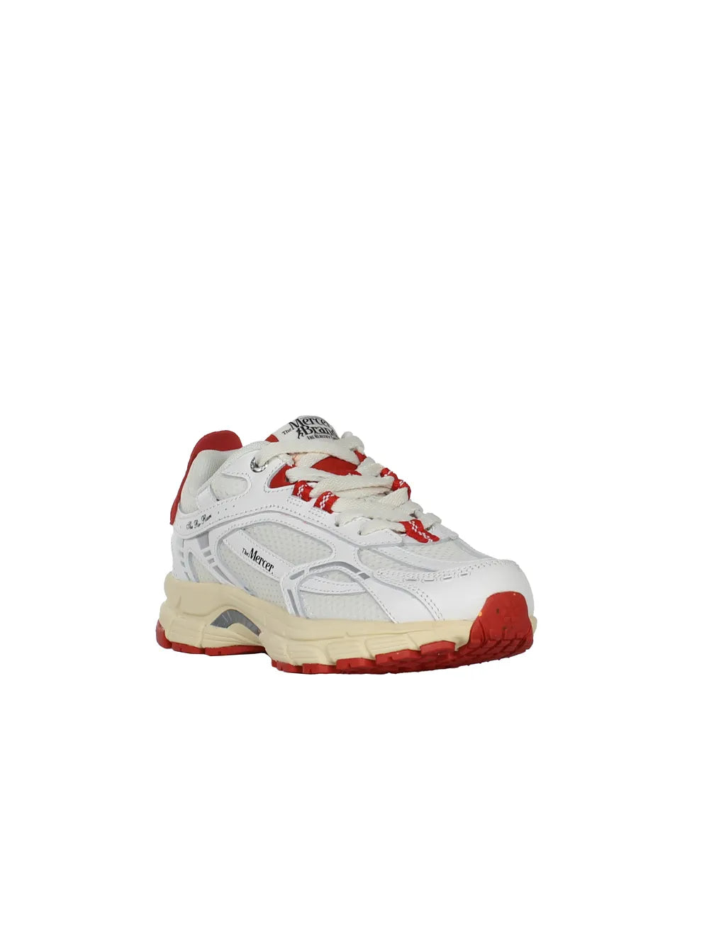 The re-run vintage white/red