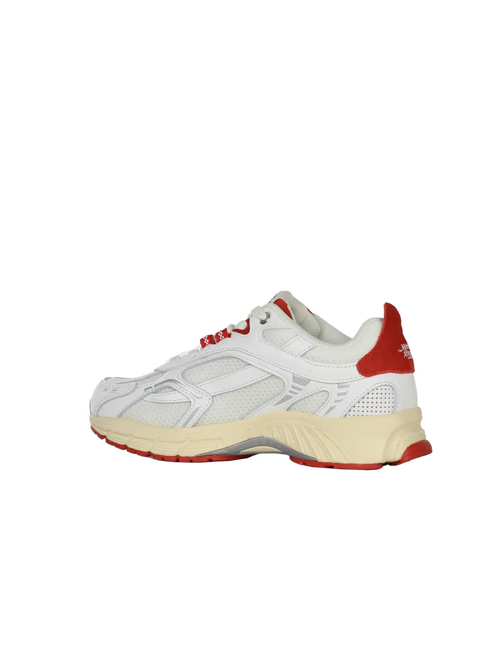 The re-run vintage white/red