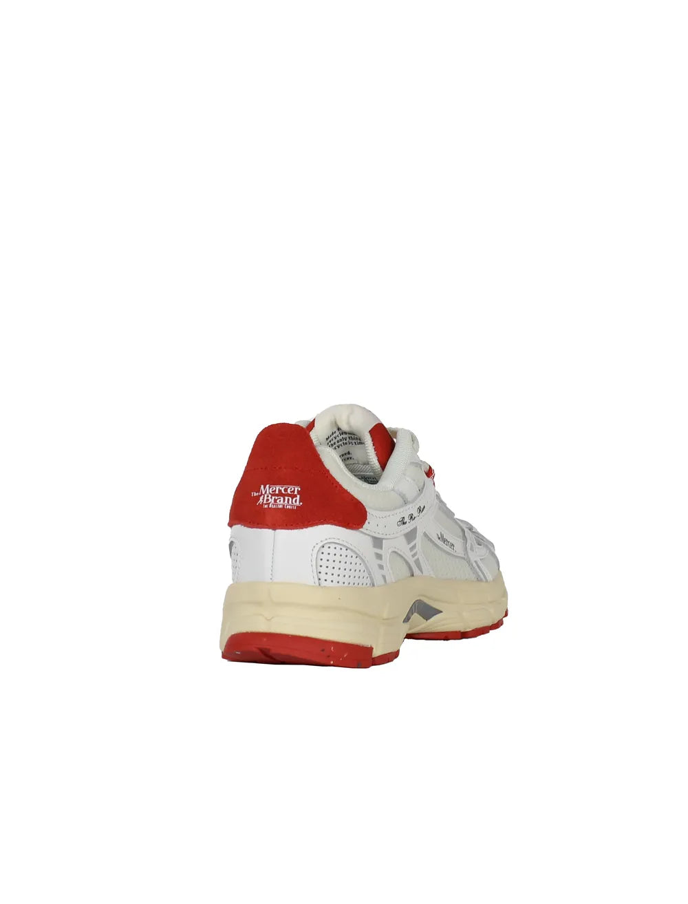 The re-run vintage white/red