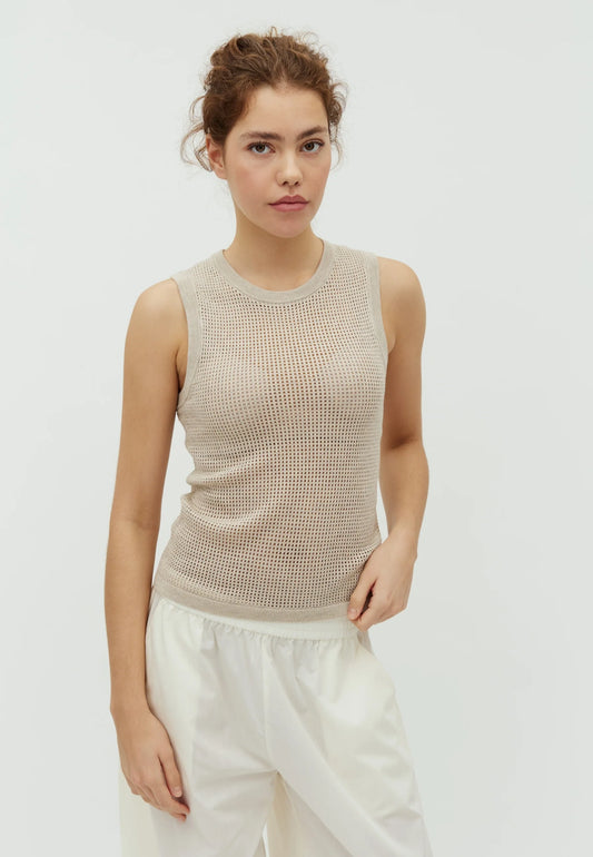 Callis knit oyster melange