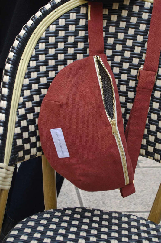 Sac banane rouille