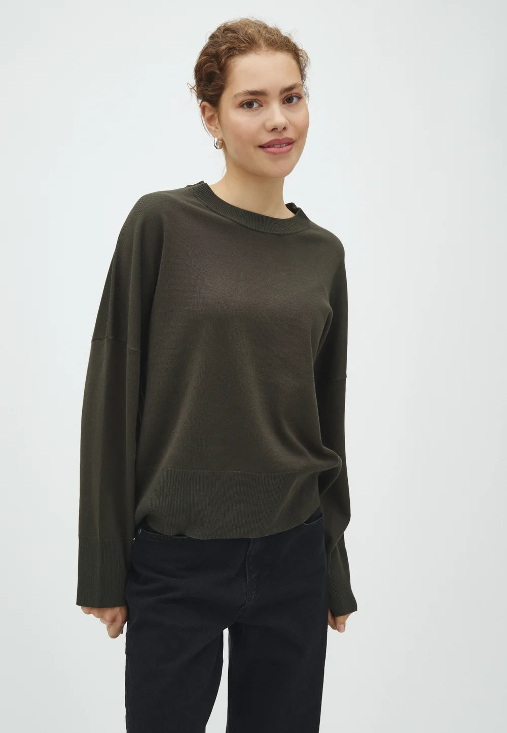 Gillian knit warm olive