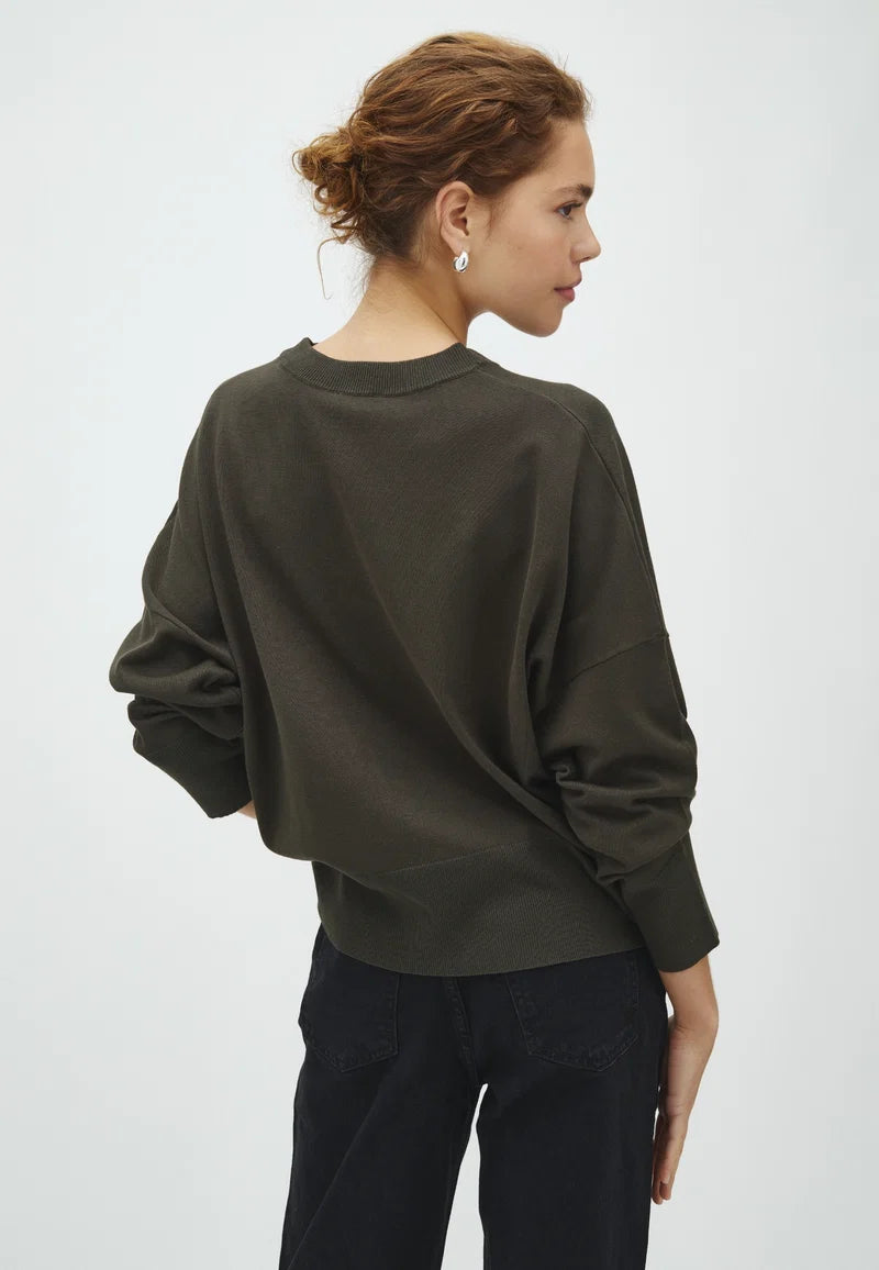 Gillian knit warm olive