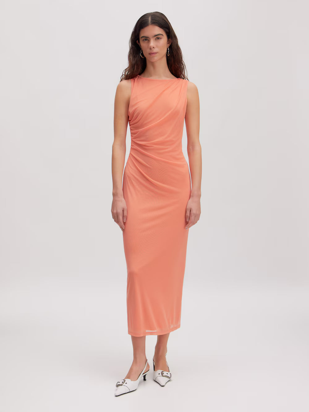 Noura dress orange